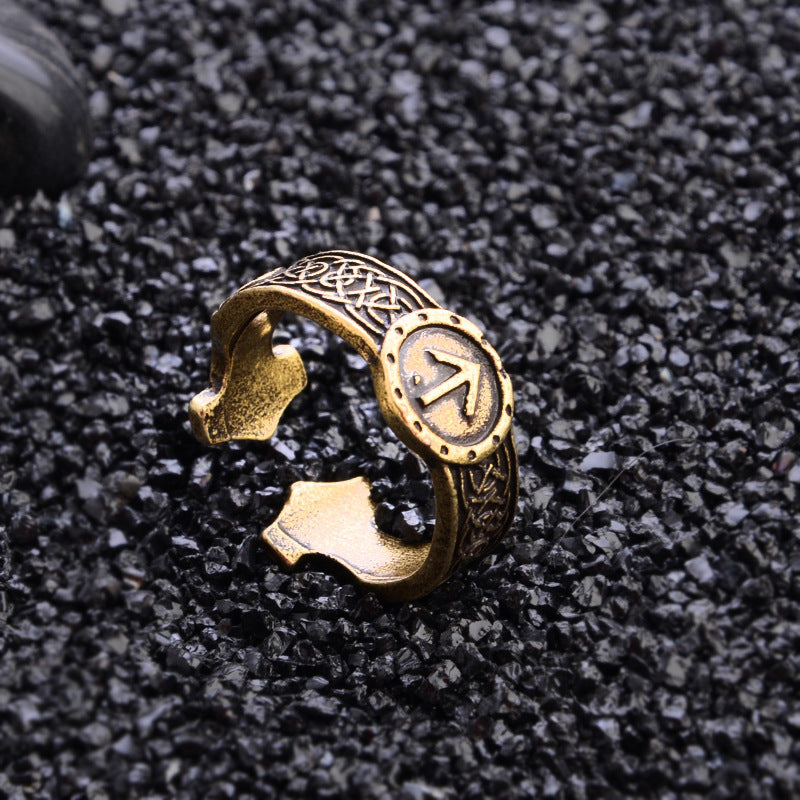 Electroplated Alloy Index Finger Ring Sleek Design Fashion Ring For Everyday Wear Durable Accessory Sleek Look