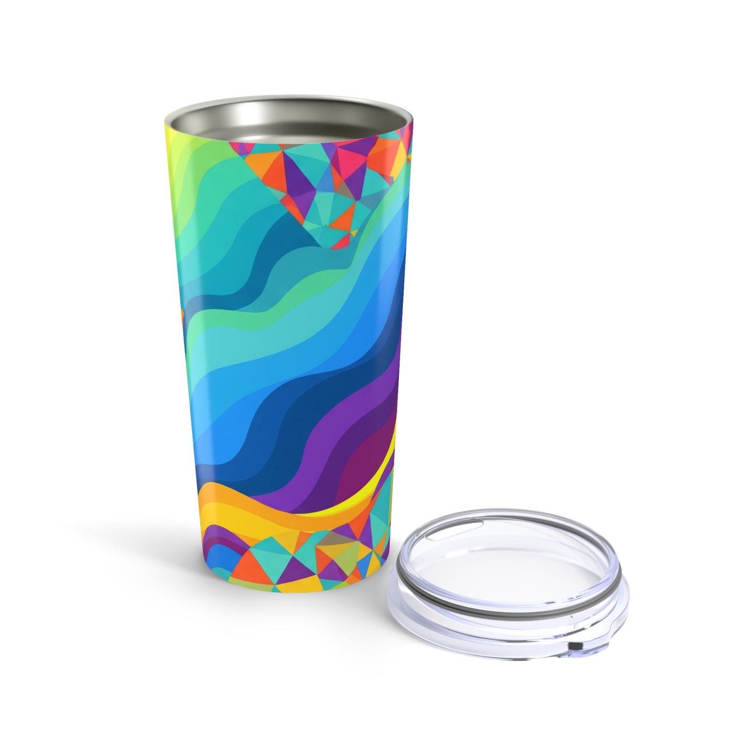 20oz Stainless Steel Tumbler Double Wall Insulated Spill Resistant BPA Free Durable Travel Mug Dishwasher Safe