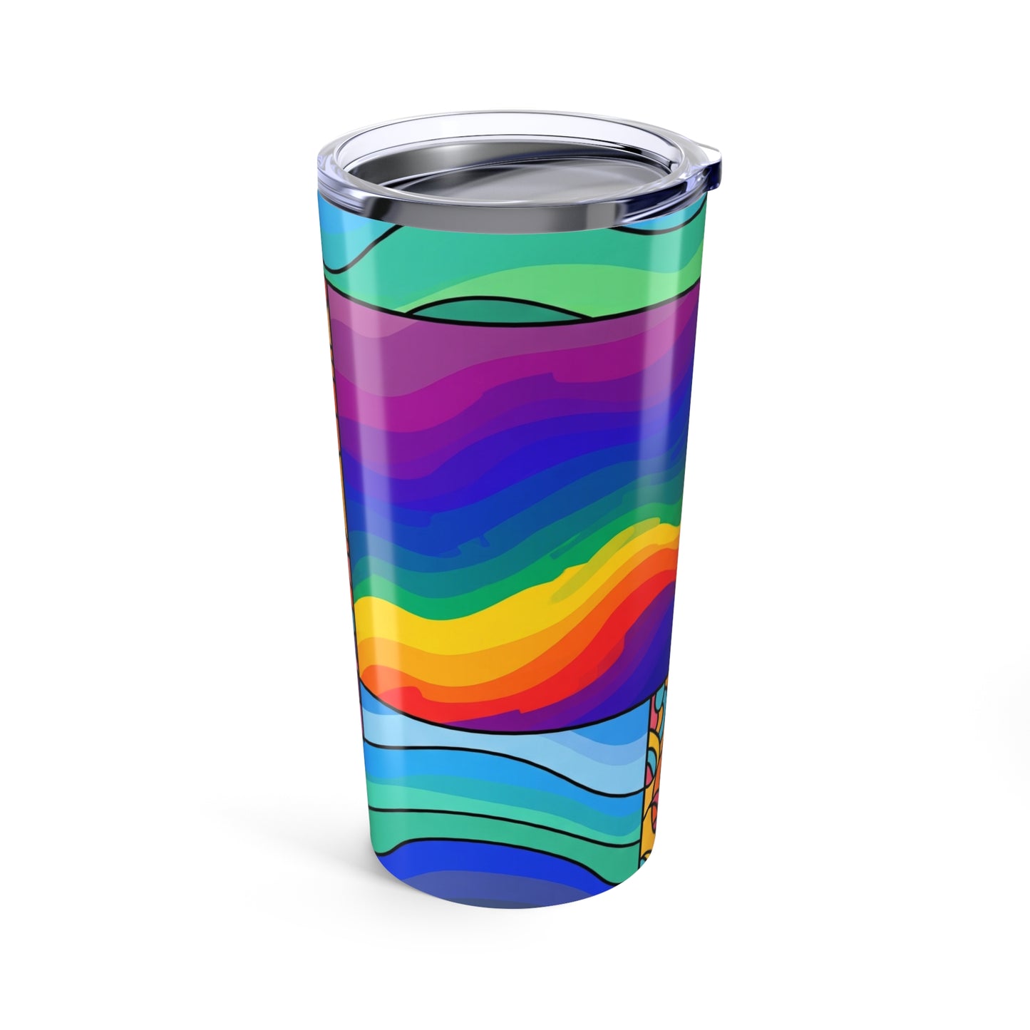 20oz Stainless Steel Tumbler Double Wall Vacuum Insulation Keeps Drinks Hot Or Cold Leak Proof Travel Mug Design