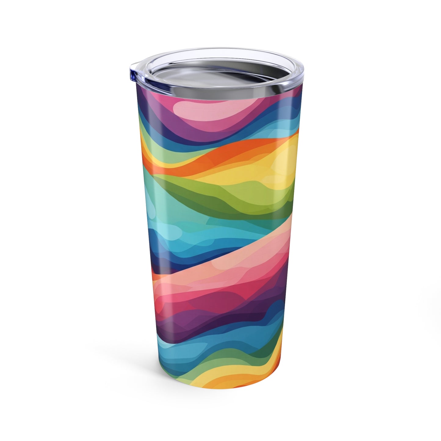 20oz Stainless Steel Tumbler With Double Wall Vacuum Insulation For Hot Or Cold Beverages Travel Mug Printed Design