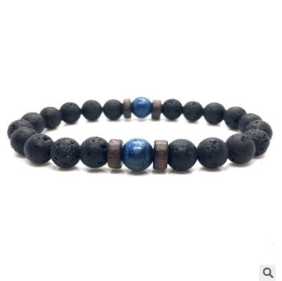 Vintage Volcanic Stone Beaded Bracelet Durable And Stylish For Daily Wear And Occasions For Everyday Style Use