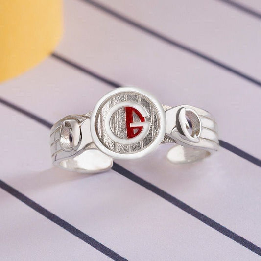 Mixed Material Adjustable Copper Ring for Women Fashion Jewelry Elegant Gift for Her Anniversary Today Gift Idea