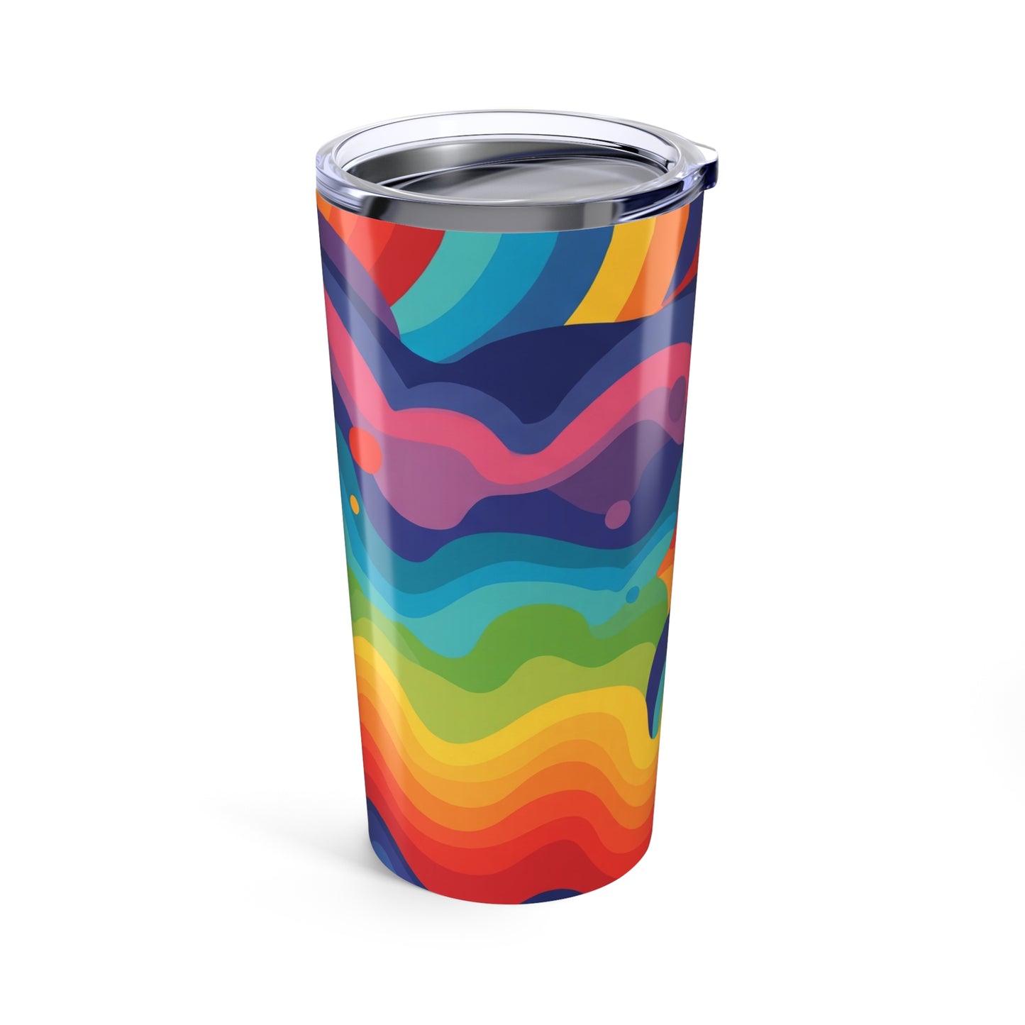 20oz Stainless Steel Tumbler With Double Wall Vacuum Insulation Durable Leak Proof For Hot Or Cold Beverages Lid
