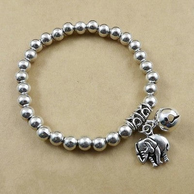 Unisex Geometric Bracelet Electroplated Finish Alloy Bangle Tibetan Silver For Men And Women Nationwide Styles