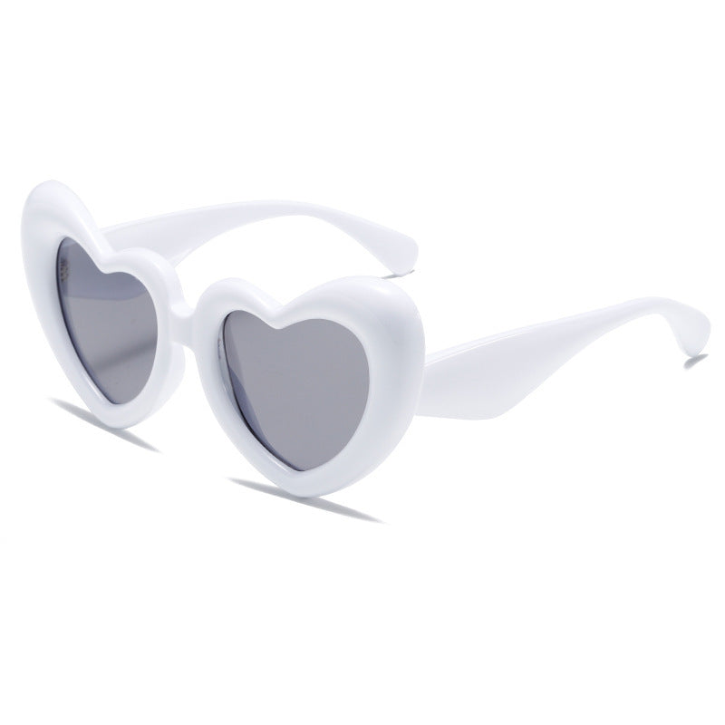 Heart Sunglasses For Men And Women UV Blocking Glasses