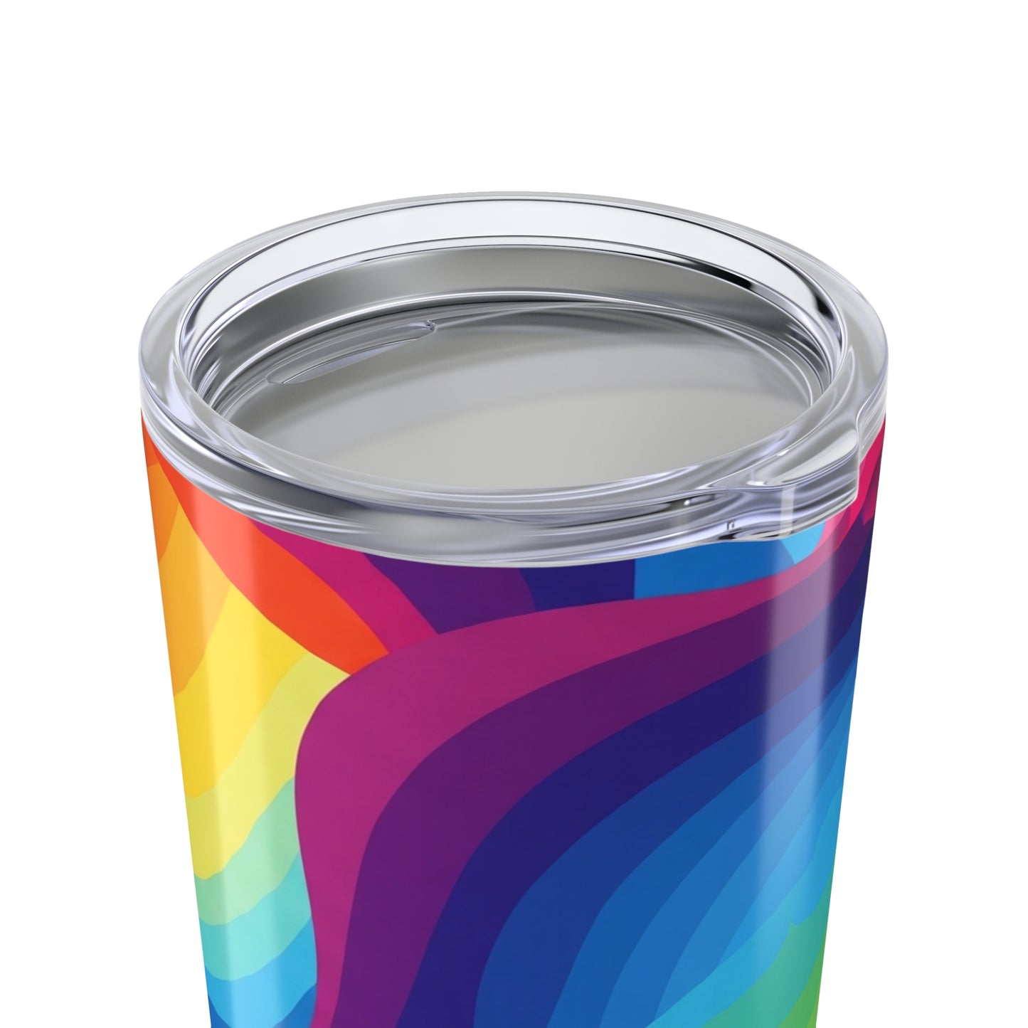 20 Oz Stainless Steel Tumbler With Double Wall Vacuum Insulation Leak Proof Printed Design For Hot And Cold