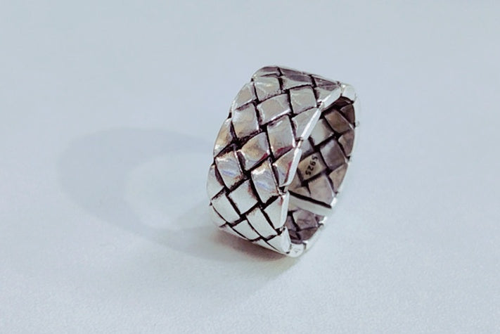 Handcrafted Copper Ring With Woven Design Durable Build For Everyday Wear And Special Occasions Suitable For Any Style
