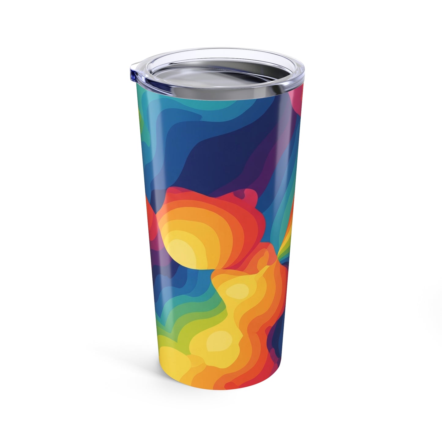 20oz Stainless Steel Tumbler With Double Wall Vacuum Insulation Spill Resistant Travel Mug Dishwasher Safe Printed