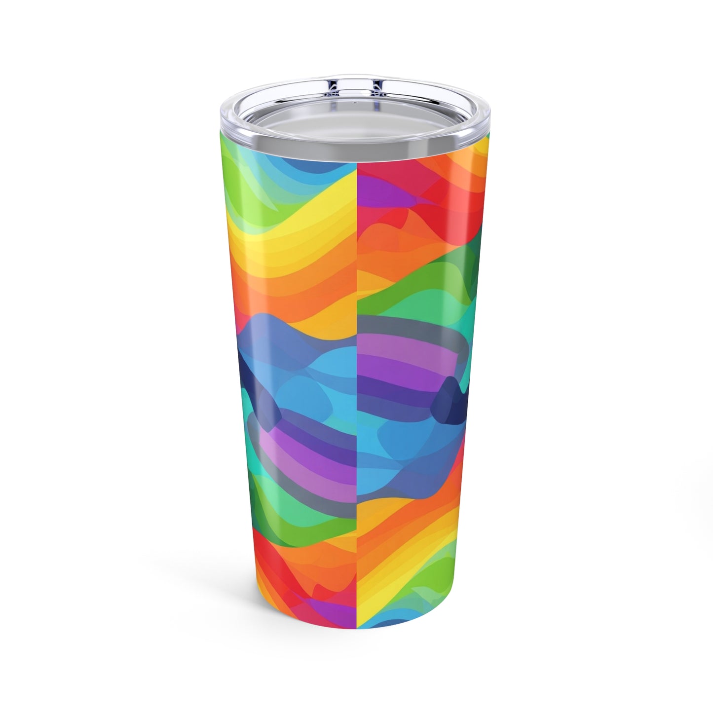 20oz Stainless Steel Tumbler With Printed Artwork Double Wall Vacuum Insulation Keeps Beverages Hot Or Cold Daily