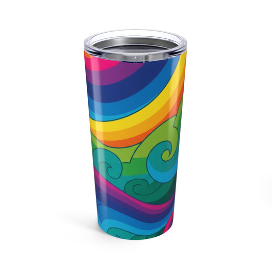 20oz Stainless Steel Tumbler With Double Wall Vacuum Insulation Leak Proof Lid Travel Mug Keeps Beverages Hot Or