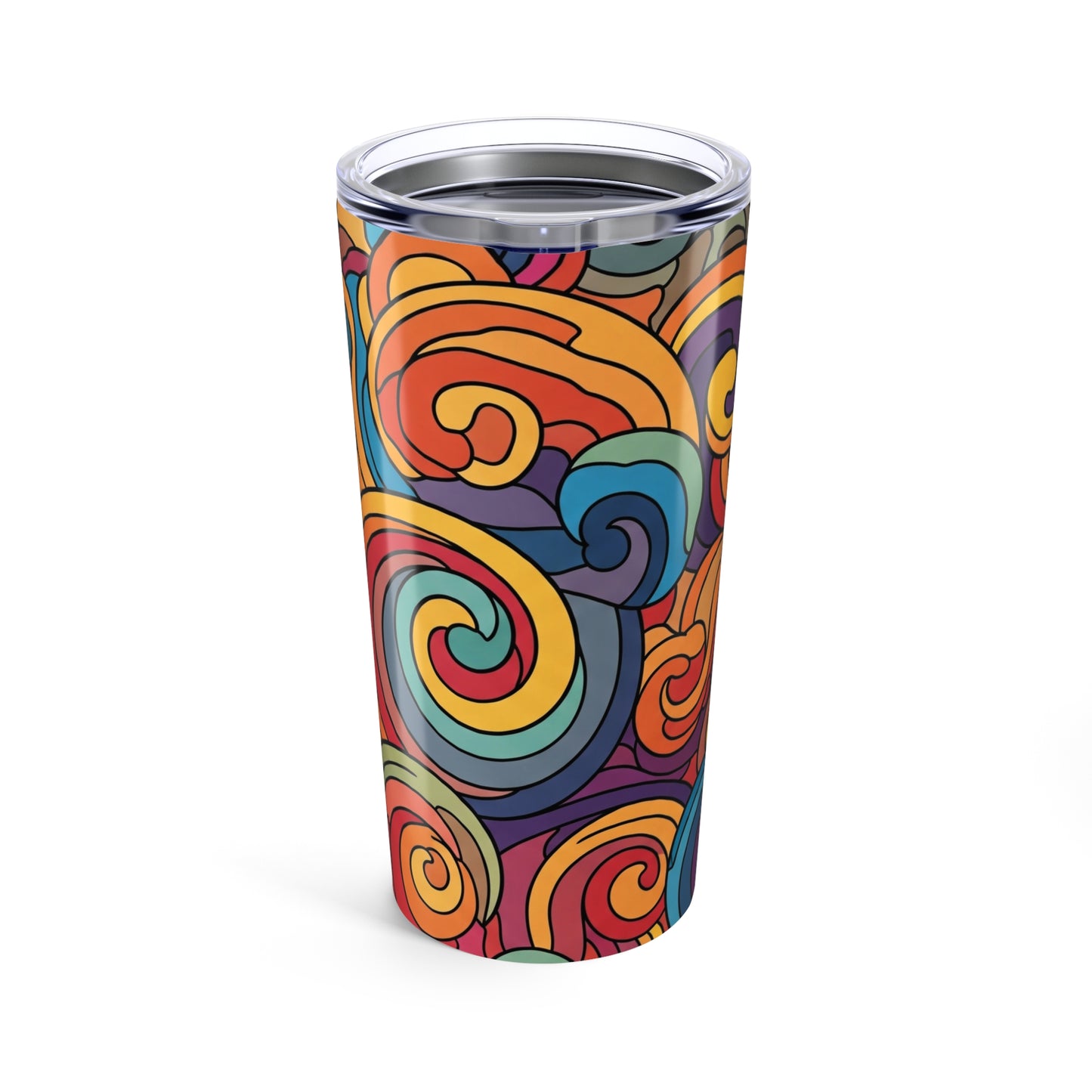 20oz Stainless Steel Travel Mug With Double Wall Vacuum Insulation Spill Resistant Durable Construction