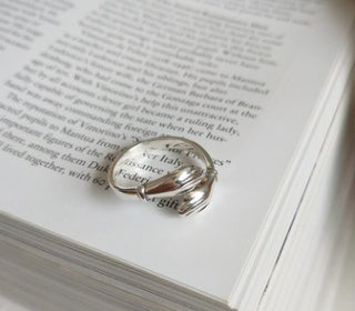 Sterling Silver Finger Ring For Women Geometric Design With Gemstones 925 Silver Plated Finishing Elegant Ring