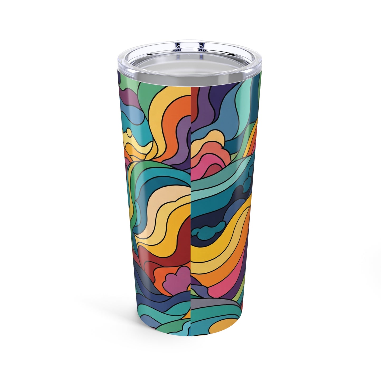 20 Ounce Stainless Steel Tumbler With Vacuum Insulation Spill Resistant Design For Hot And Cold Use Dishwasher Safe