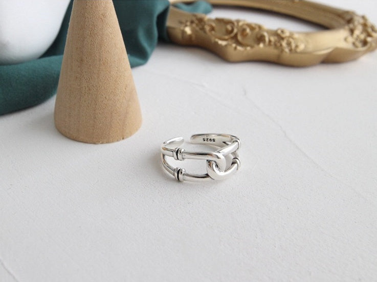 Copper Cross Cut Ring Fashion Jewelry With Elegant Band For Daily Wear And Special Occasions For Everyday Wear