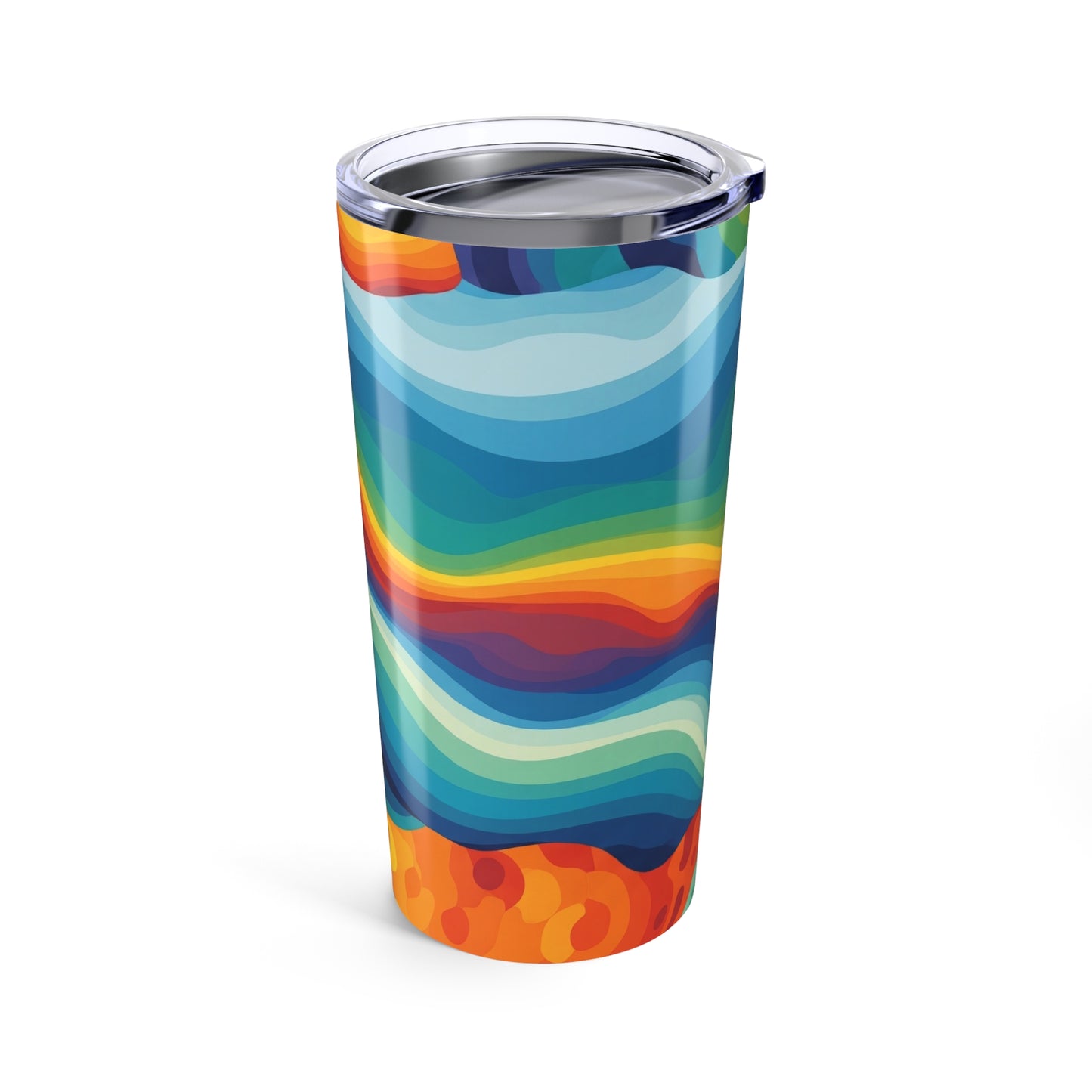 Stainless Steel Travel Mug 20 Ounce Double Wall Vacuum Insulation Keeps Drinks Hot Or Cold Spill Resistant Lid