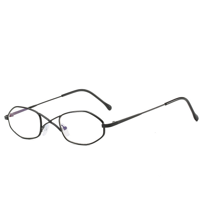 Double Beam Sunglasses UV400 Protection Fashion Eyewear Metal and Plastic Frame 70 Percent Visible for All Day