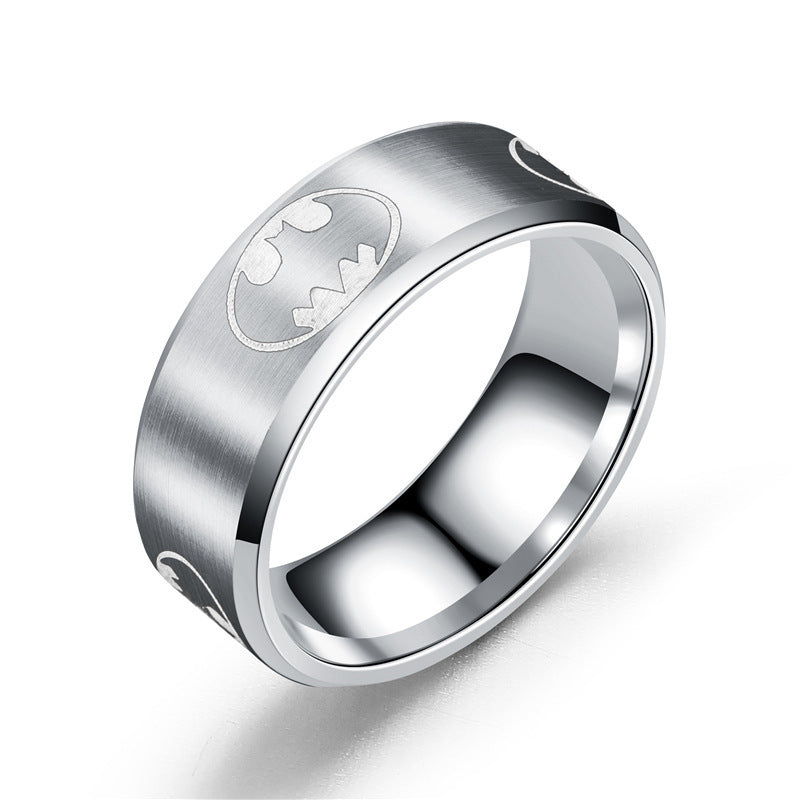 Womens Alloy Ring Electroplated Statement Jewelry Fashion Design Ring European And American Style Tricolor Mix