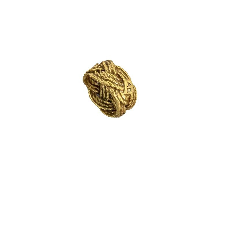 Geometric Zinc Alloy Thumb Ring For Women Durable Statement Accessory High Quality Daily Wear Ready To Pair Up