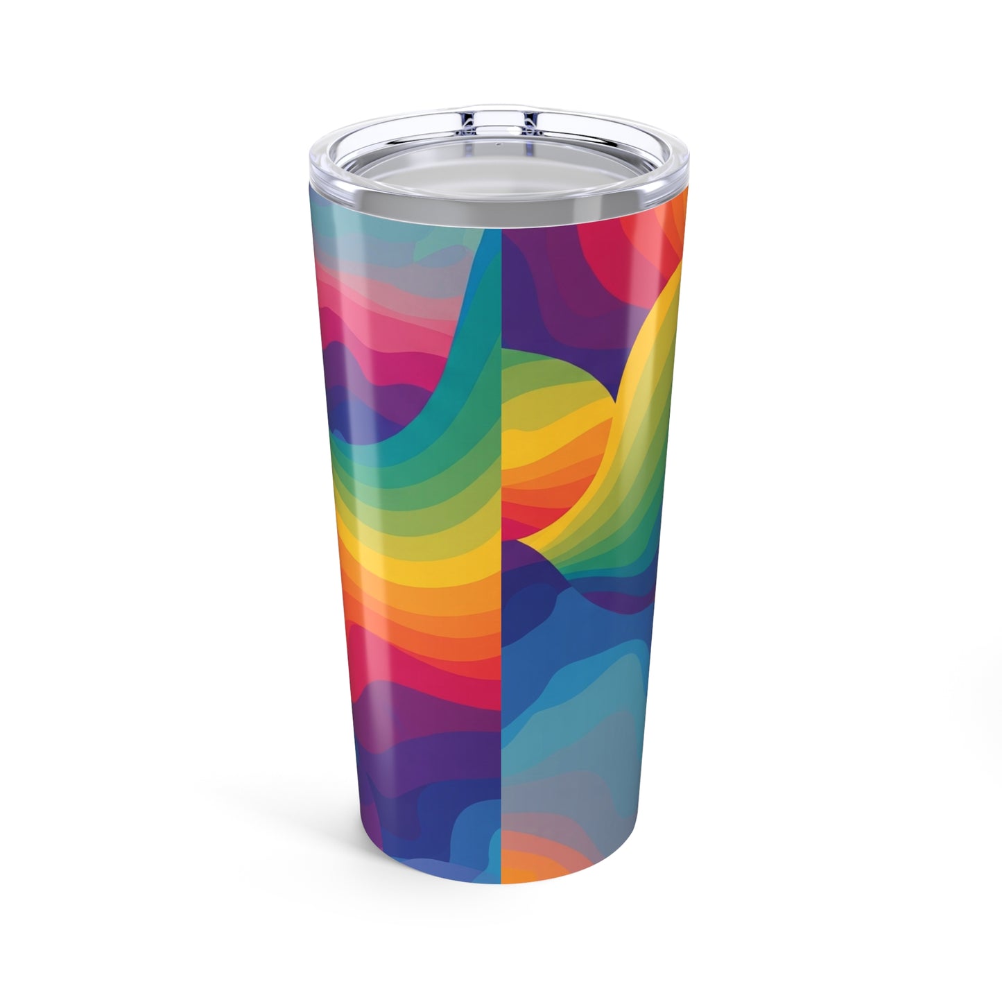 20oz Stainless Steel Tumbler Double Wall Vacuum Insulated Spill Resistant Travel Mug Printed Design For Hot Cold