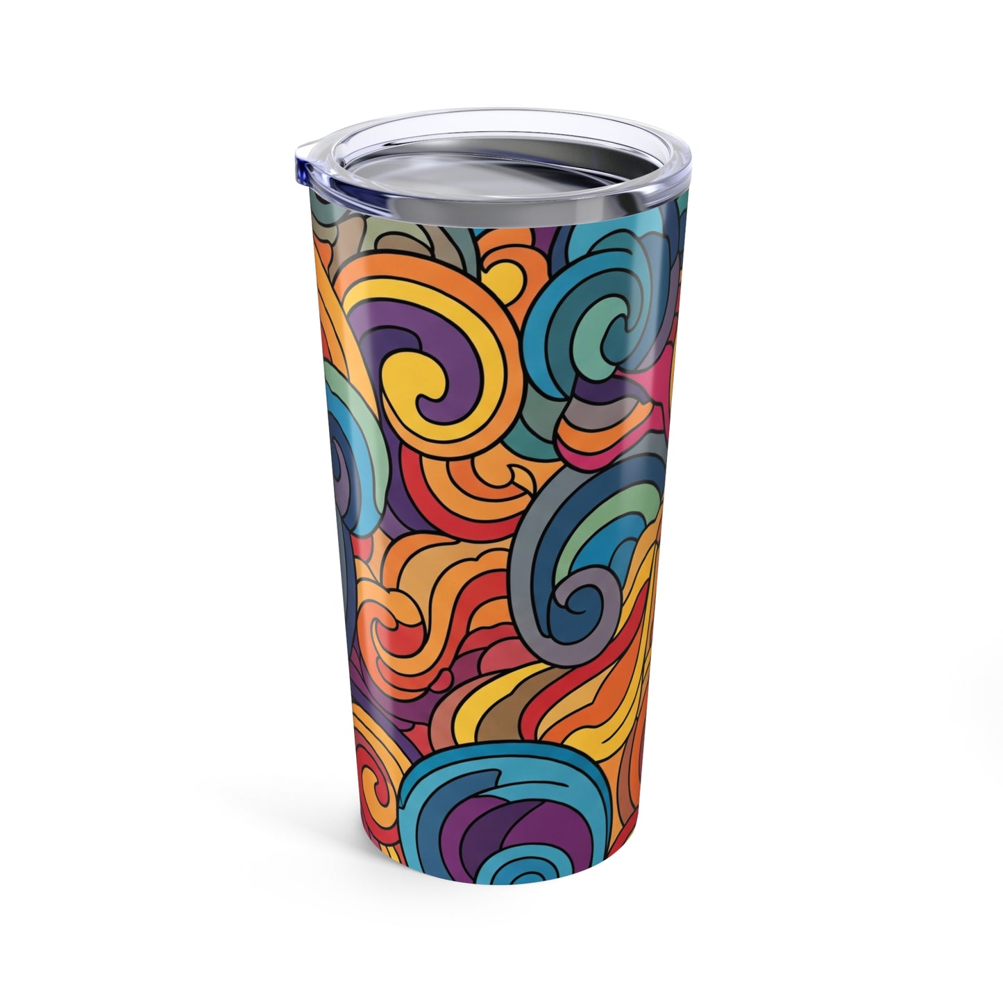 20oz Stainless Steel Travel Mug With Double Wall Vacuum Insulation Spill Resistant Durable Construction