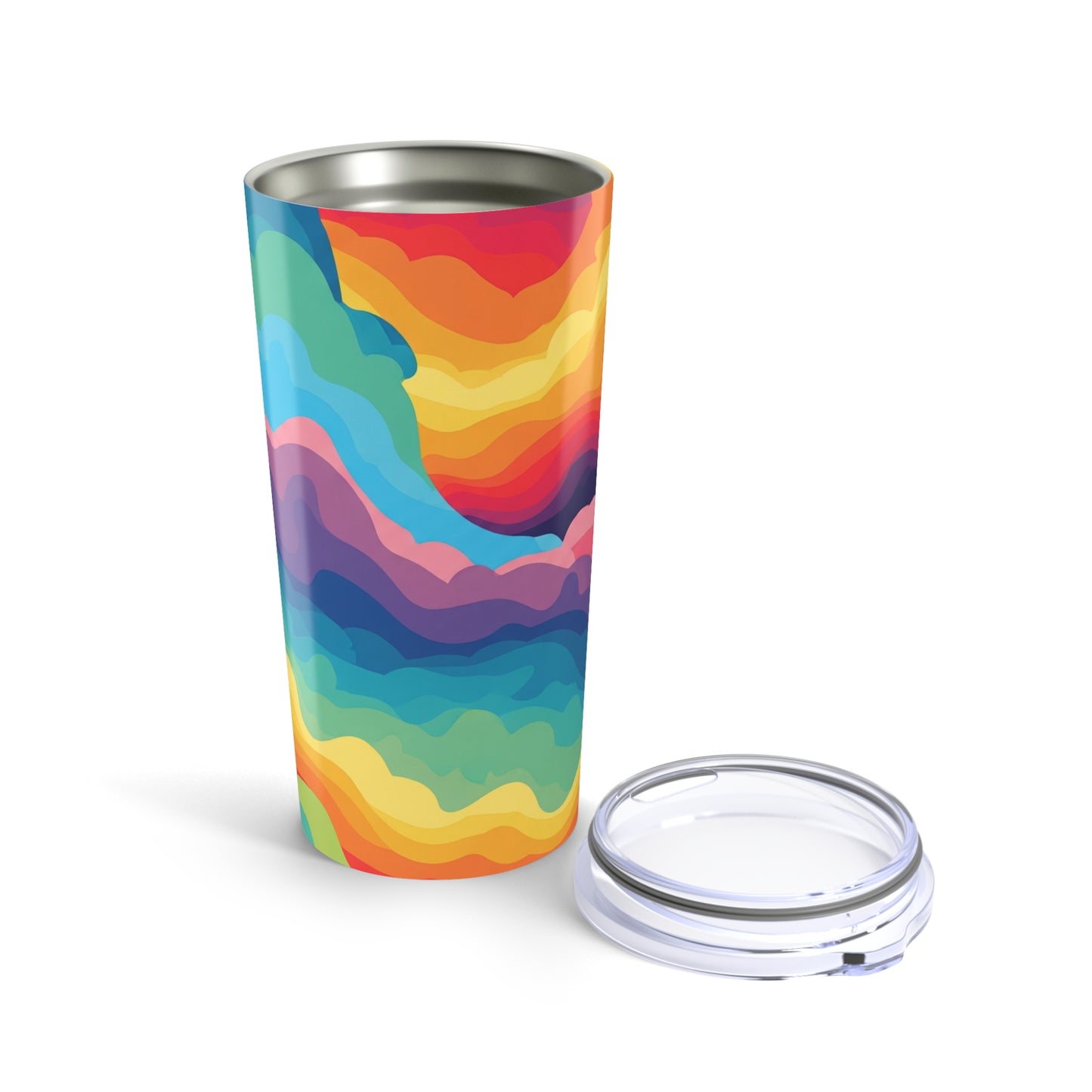 20 Oz Stainless Steel Tumbler Double Wall Vacuum Insulation Leak Proof Travel Mug For Hot Or Cold Drinks Printed