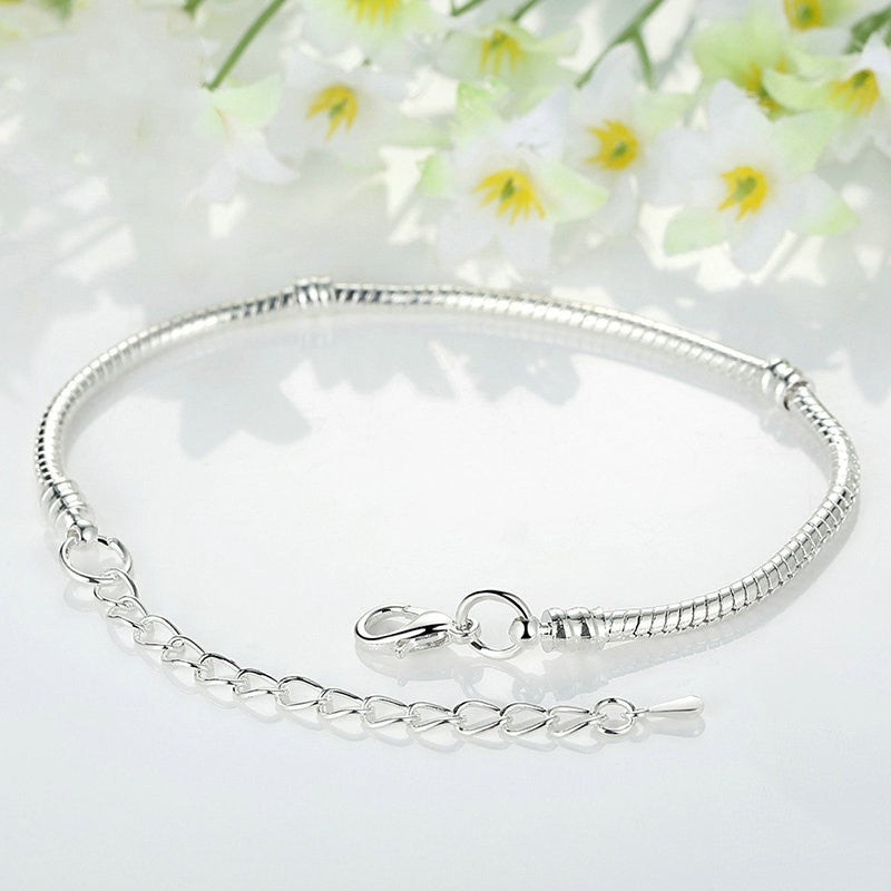 Women Stainless Steel Bracelet Dragon Buckle Heart Ornament Retro Bangle Fashion Jewelry Creative PersonalityX