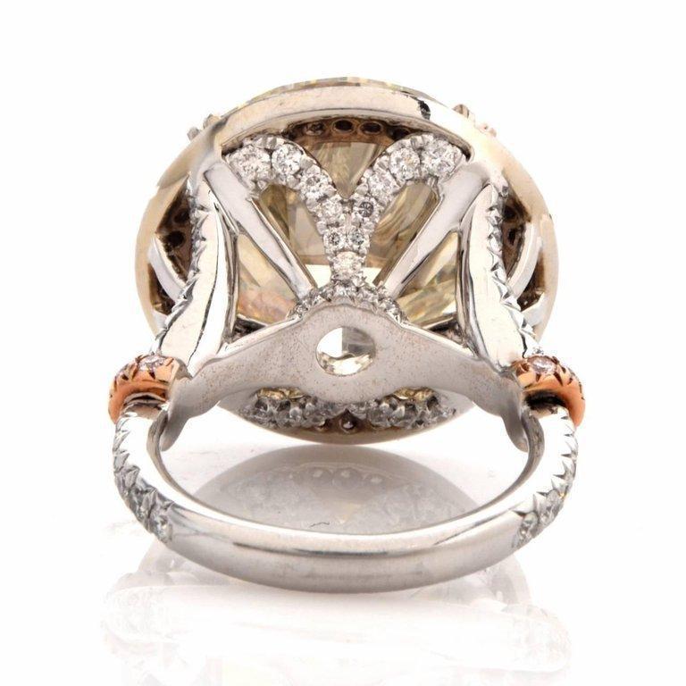 Rose Gold Tone Geometric Gemstone Ring for Women Elegant Fashion Jewelry Size 6 7 8 9 10 InlayGemstoneMaterial