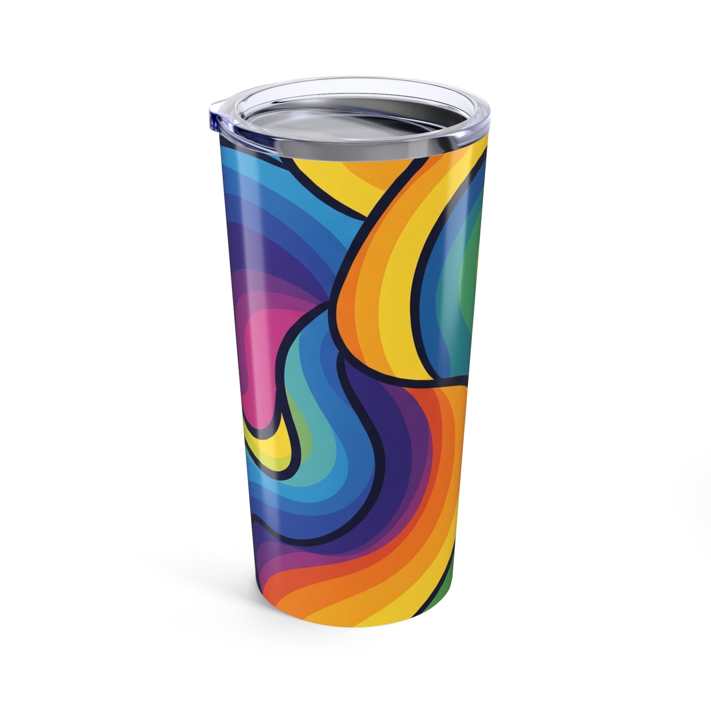20 Oz Stainless Steel Tumbler With Double Wall Vacuum Insulation Leak Proof Durable Hot And Cold Beverages Travel