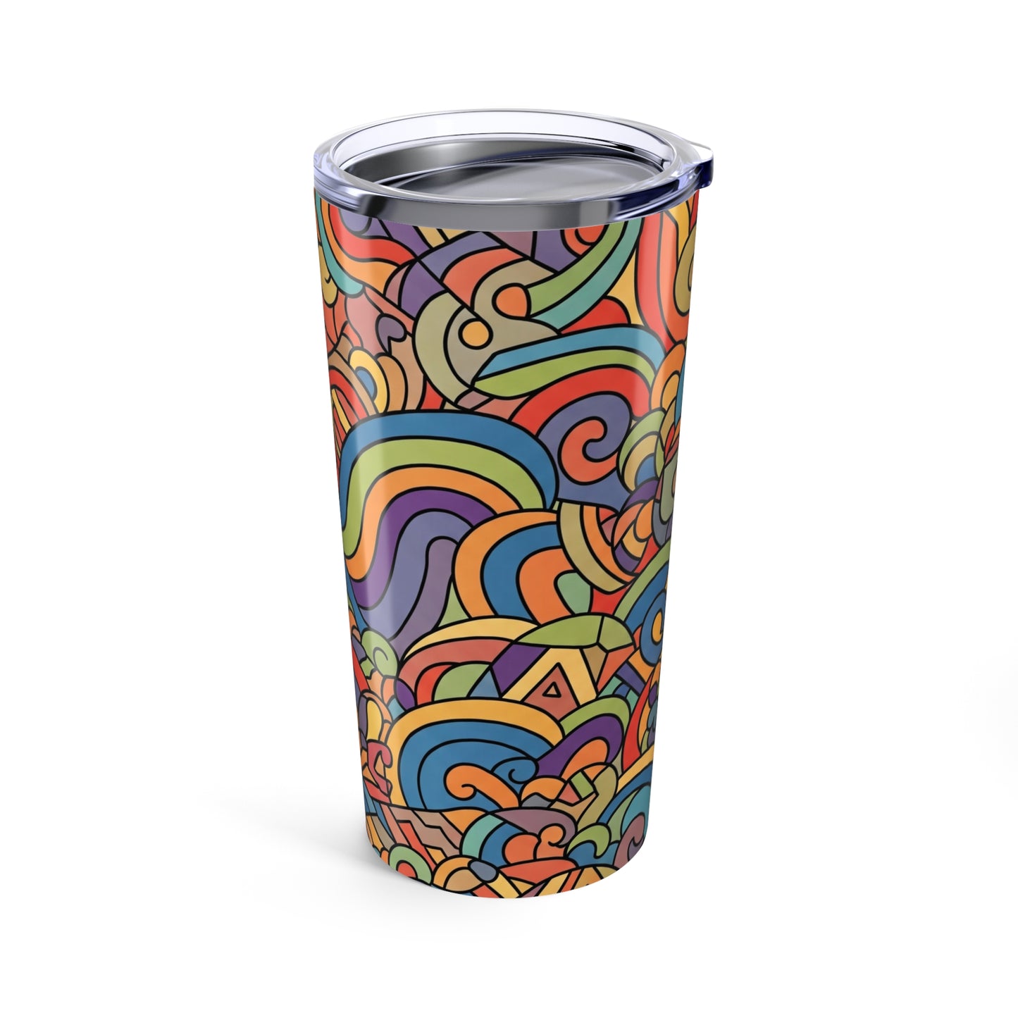 20Oz Stainless Steel Tumbler With Double Wall Vacuum Insulation Spill Resistant Travel Mug With Lid For Hot Or