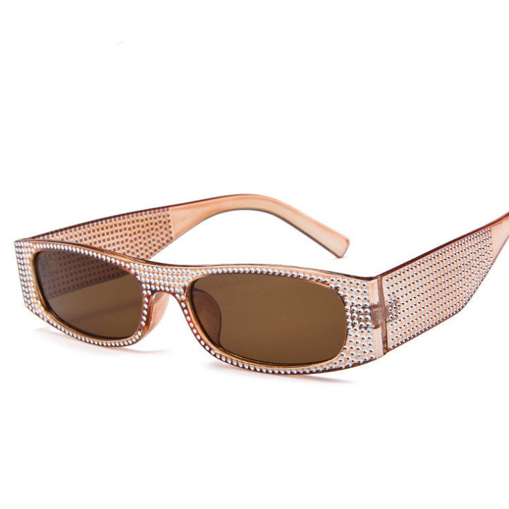 Diamond Sunglasses for Adults Eye Protection Fashion