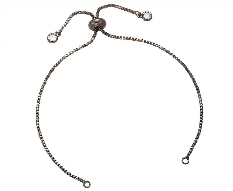 Brass Adjustable Chain 240mm Long Copper Color For Necklace And Bracelet Making Durable Brass Look For You Now