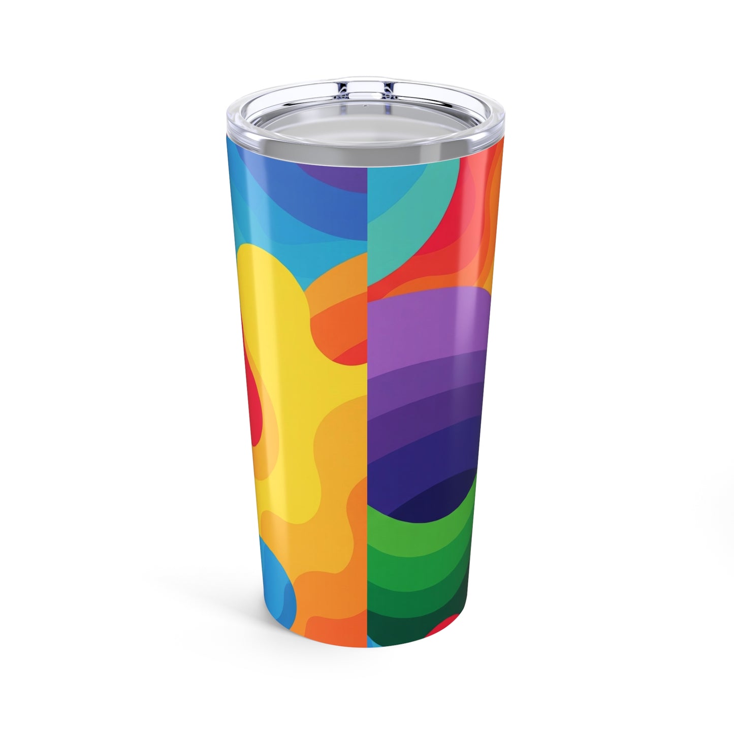 20oz Stainless Steel Tumbler Vacuum Insulated Leak Proof Durable Printed Travel Mug For Hot Cold Coffee Drinks