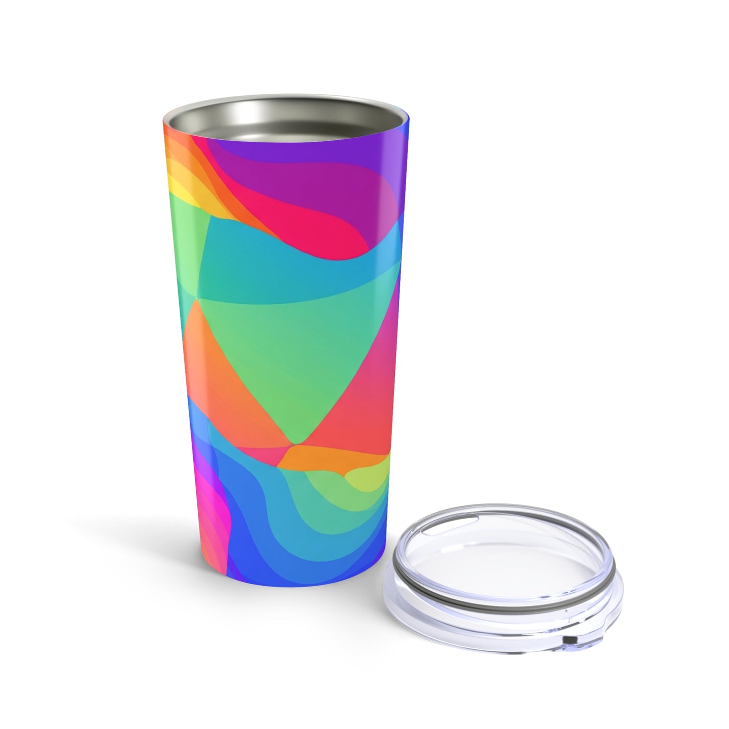 20 Oz Steel Tumbler Double Wall Vacuum Insulation Leak Proof Printed For Hot And Cold Drinks Office Dishwasher Safe