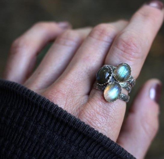 Geometric Alloy Ring Silver Tone Fashion Jewelry For Men Women Durable Everyday Accessory For Everyday Style Z