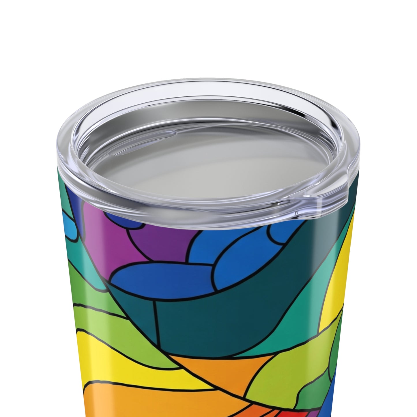 20oz Stainless Steel Tumbler Printed Design Artwork Double Wall Vacuum Insulated Travel Mug Spill Resistant Hot