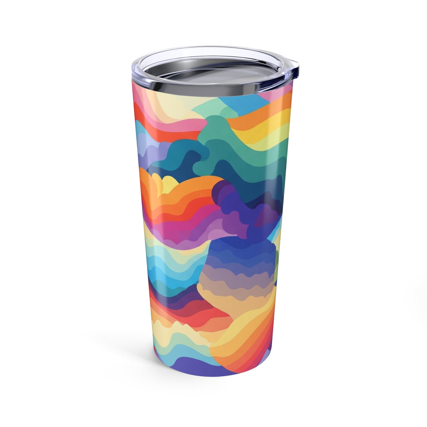 20oz Double Wall Vacuum Insulated Stainless Steel Tumbler Leak Proof Printed Travel Cup For Hot Coffee And Cold