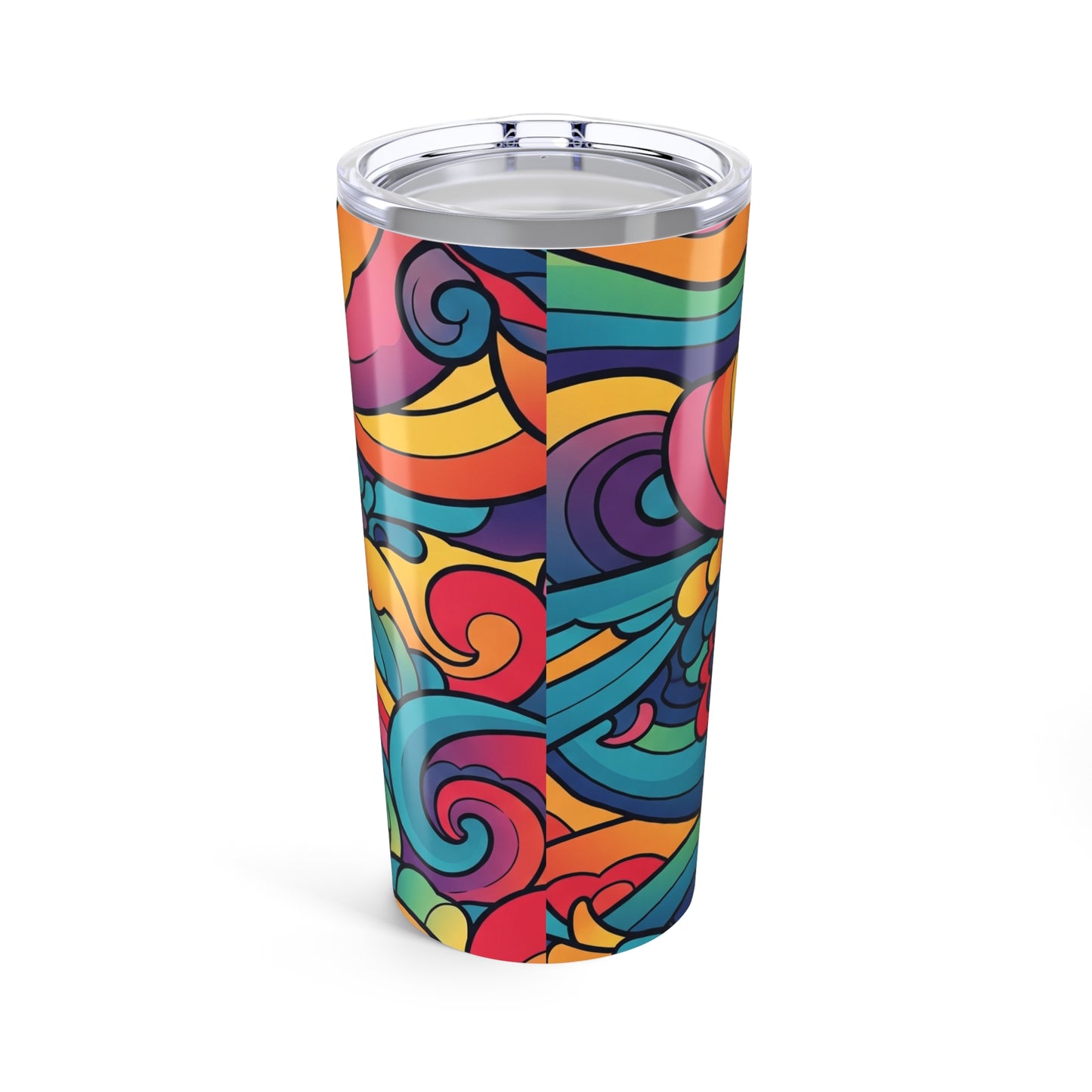 20oz Stainless Steel Tumbler With Double Wall Vacuum Insulation And Leak Proof Design For Hot Or Cold Beverages