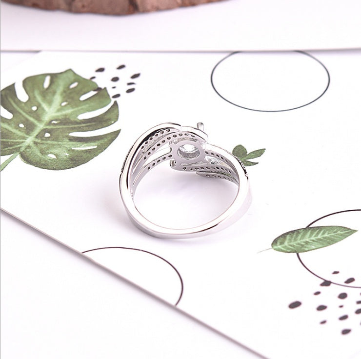 Sterling Silver Diamond Ring Elegant Everyday Wear Sparkle And Classic Style For Any Occasion Jewelry Gift Now