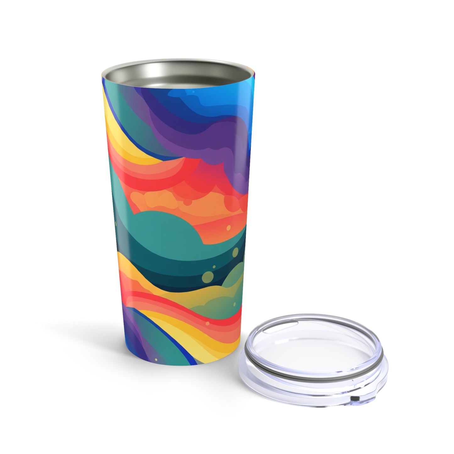 20oz Stainless Steel Travel Mug With Double Wall Vacuum Insulation Spill Resistant Lid BPA Free Keeps Hot Or Cold