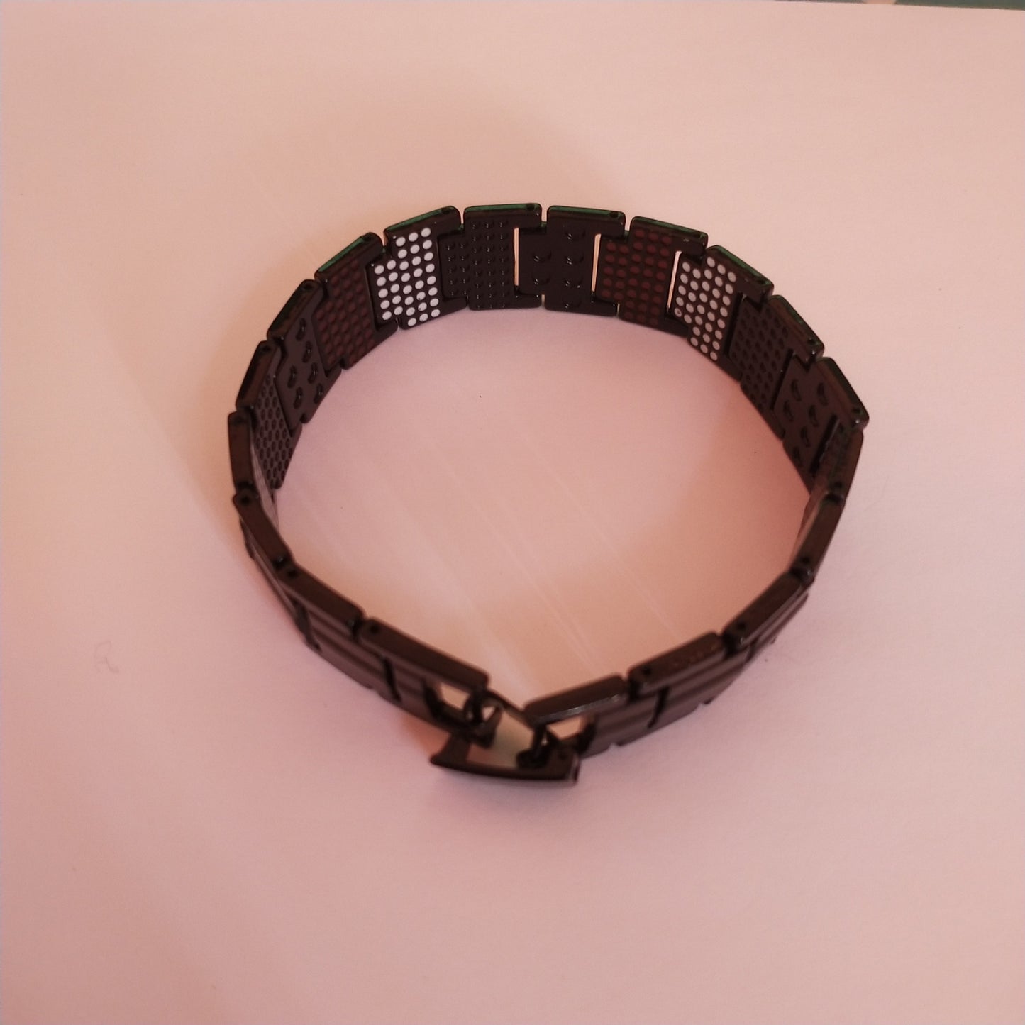 Detachable Magnetic Bracelet With Geometric Bangle Design In Metal Alloy Fashion Jewelry Accessory Sleek Shine