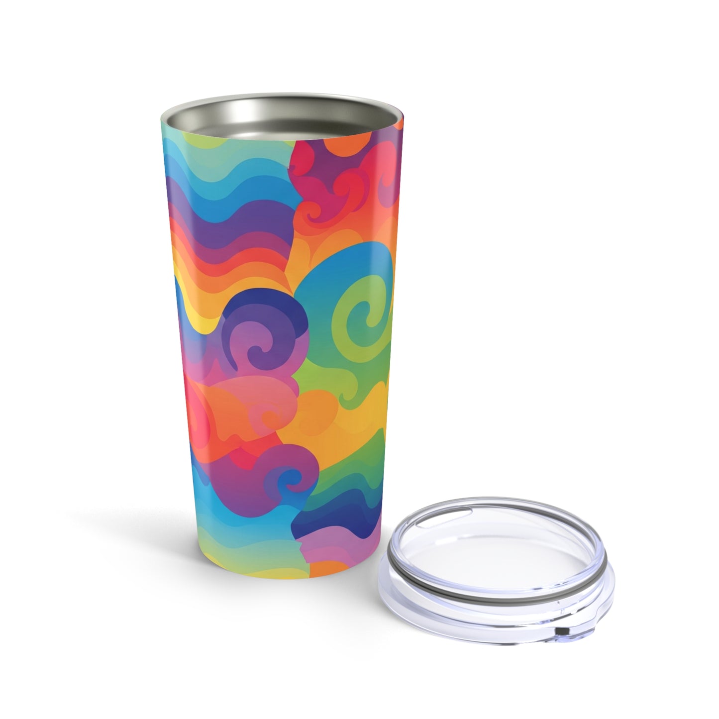 20oz Stainless Steel Tumbler With Double Wall Vacuum Insulation Spill Resistant Durable BPA Free For Hot And Cold