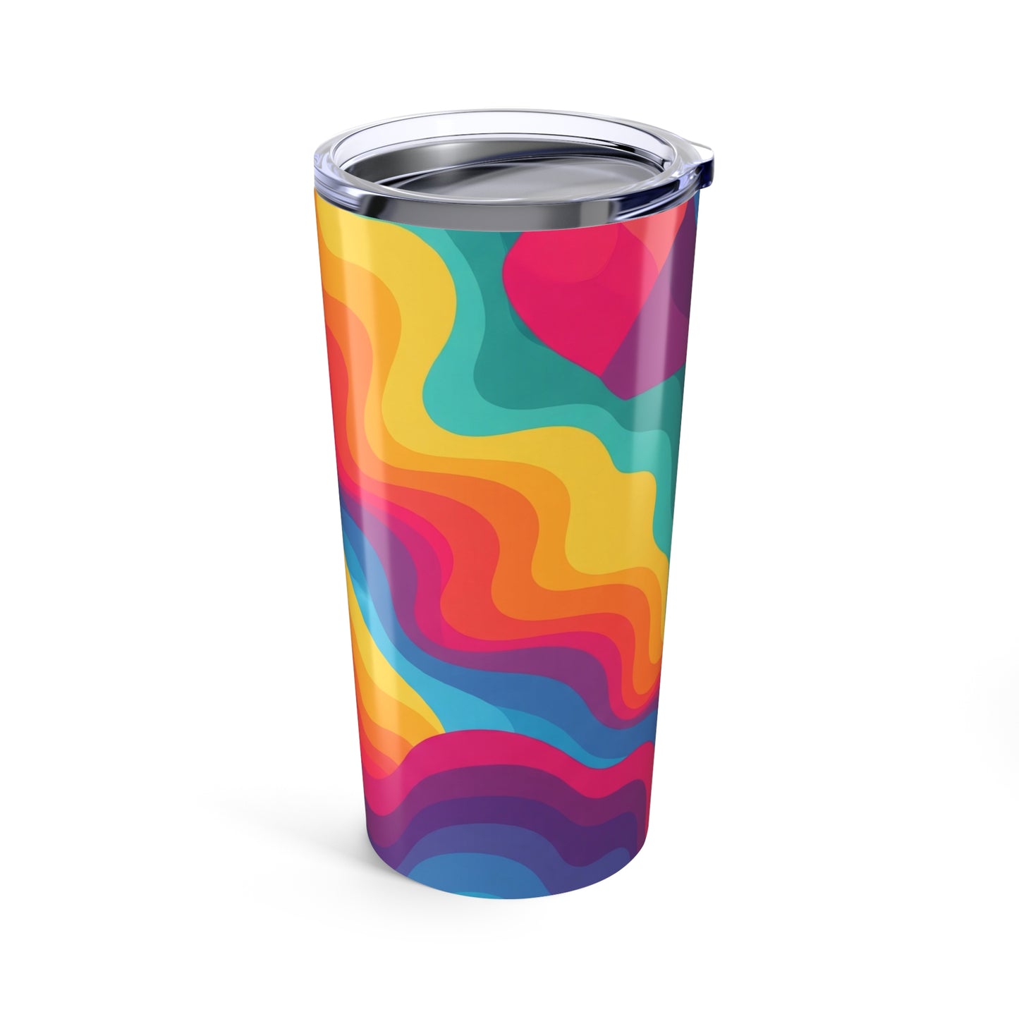 20oz Stainless Steel Tumbler With Double Wall Vacuum Insulation Leak Proof Travel Mug For Hot Or Cold Drinks