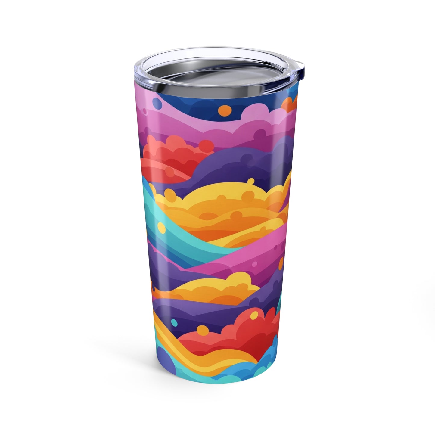 20oz Stainless Steel Tumbler With Double Wall Vacuum Insulation Spill Resistant Lid For Hot And Cold Beverages