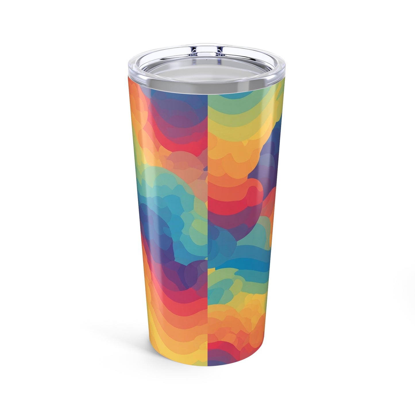 20 Oz Stainless Steel Travel Mug With Printed Artwork Double Wall Vacuum Insulation Keeps Hot Or Cold Dishwasher