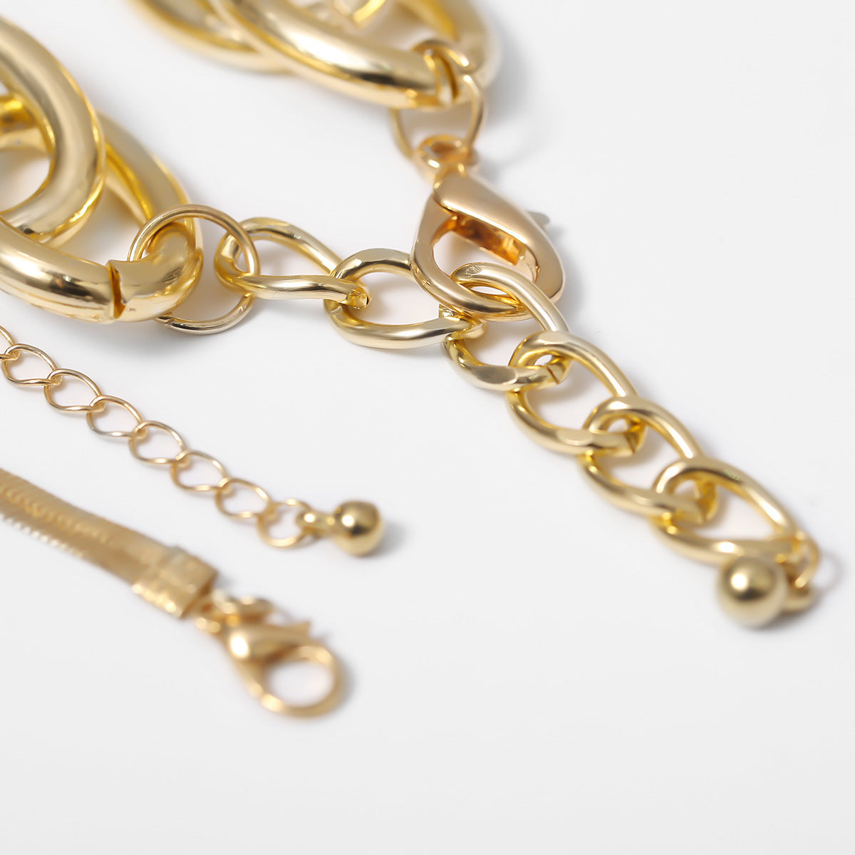 Geometric Punk Metal Bracelet Bangle Golden Fashion Jewelry Accessory Vintage Design Gift for Women Statement Piece