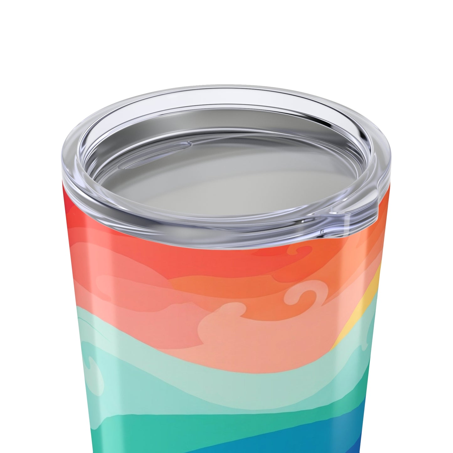 20oz Stainless Steel Printed Tumbler Double Wall Vacuum Insulation Spill Resistant Travel Mug For Hot And Cold