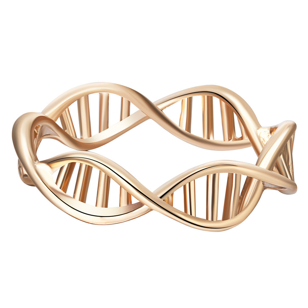 Geometric Puzzle Ring For Women Metal Statement Jewelry In Gold And Silver Electroplated Opening Fits Easy Wear