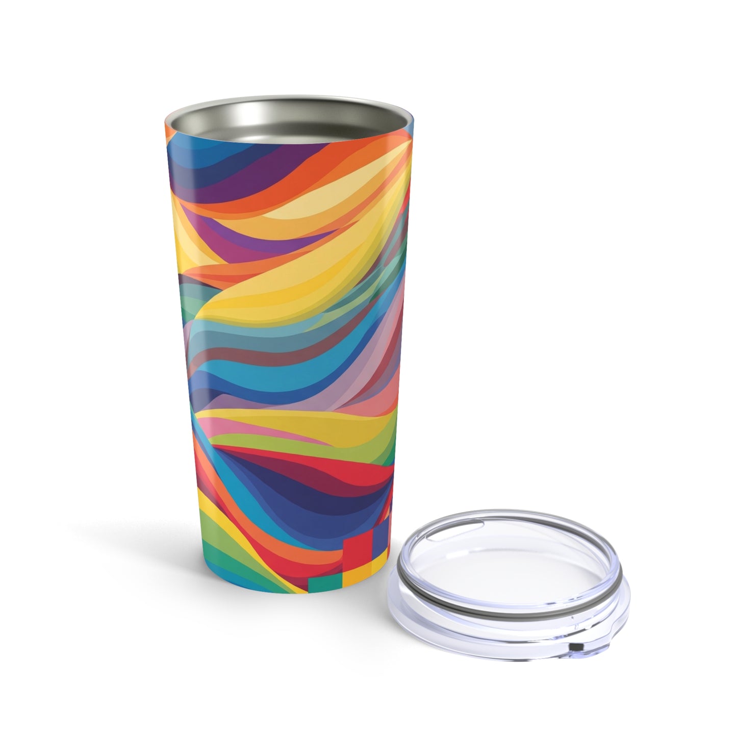 20oz Stainless Steel Tumbler With Double Wall Vacuum Insulation Leak Proof For Hot Or Cold Beverages Durable