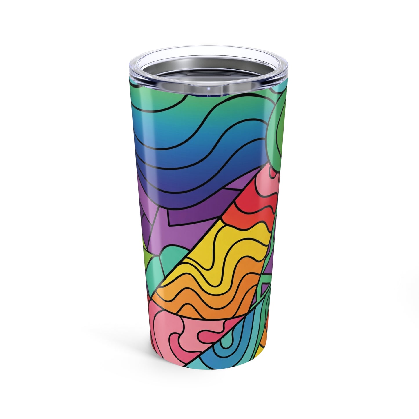 20oz Stainless Steel Tumbler With Double Wall Vacuum Insulation Leak Proof Travel Mug With Lid For Hot Or Cold