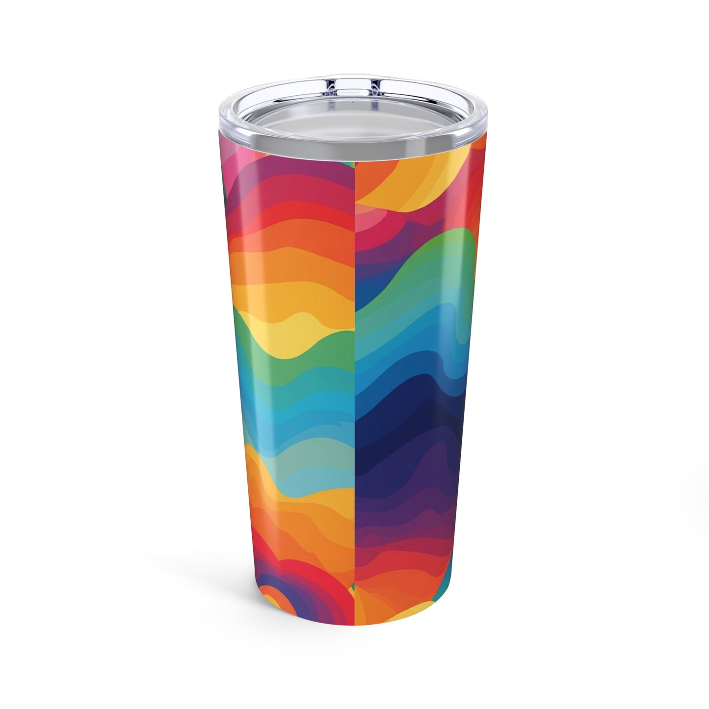 20Oz Stainless Steel Travel Mug With Double Wall Vacuum Insulation Spill Resistant Art Design For Hot Or Cold